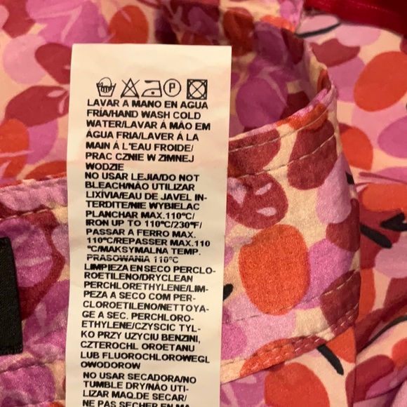 Zara Women’s 100% Silk Pink Skirt Size 6 - Picture 8 of 8